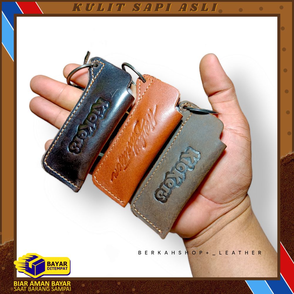 GRATIS KOREK API Sarung korek api kulit asli