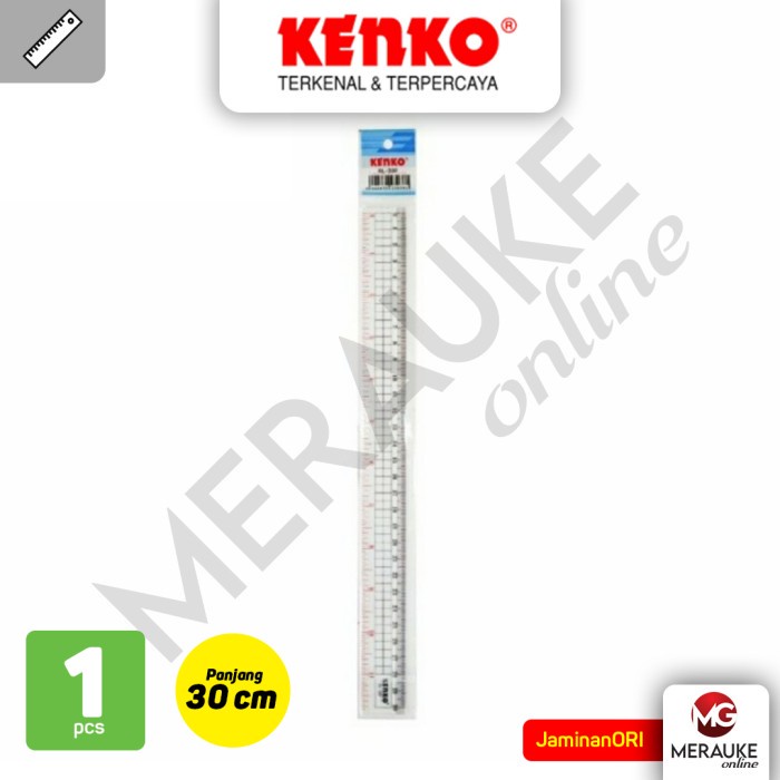 

KENKO Penggaris Plastik 30cm RL-30P