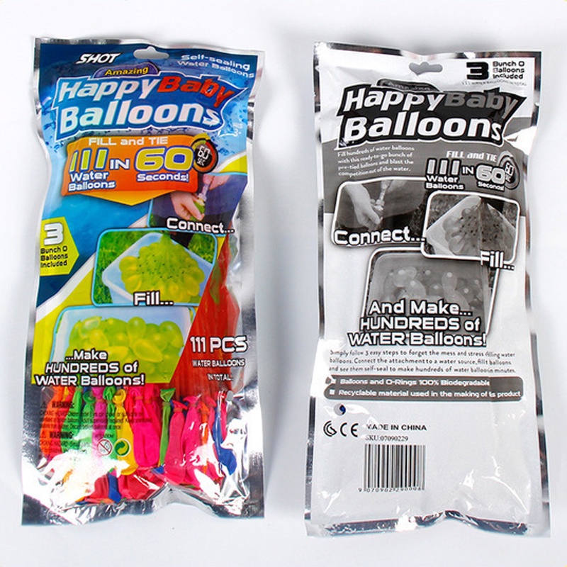 Balon Air Water Balloons 1pak isi 111pcs