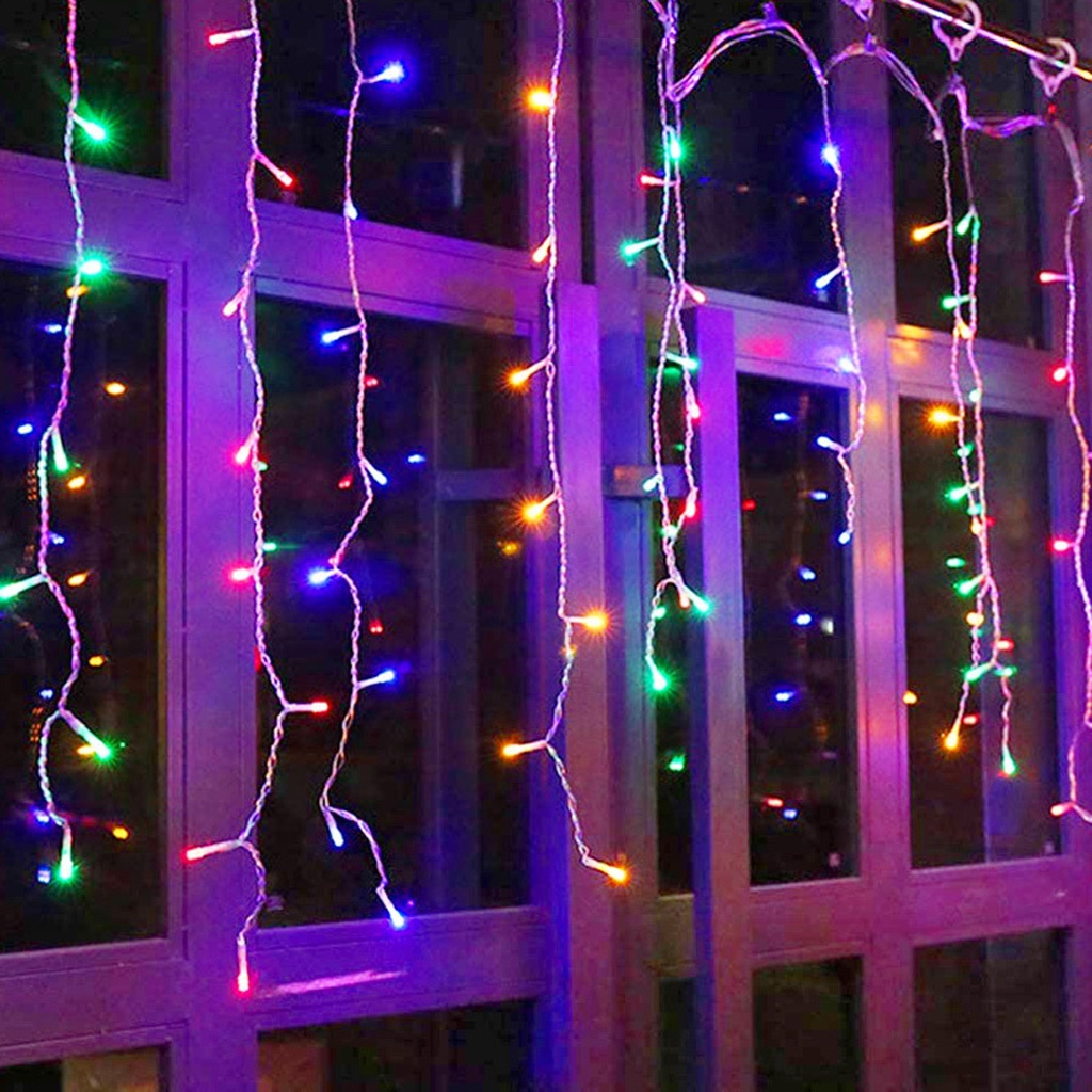 ☛TK☚ 4.85 METER LAMPU NATAL TIRAI LED CURTAIN LIGHT | TUMBLR TIRAI LAMPU HIAS LAMPU KAMAR E023