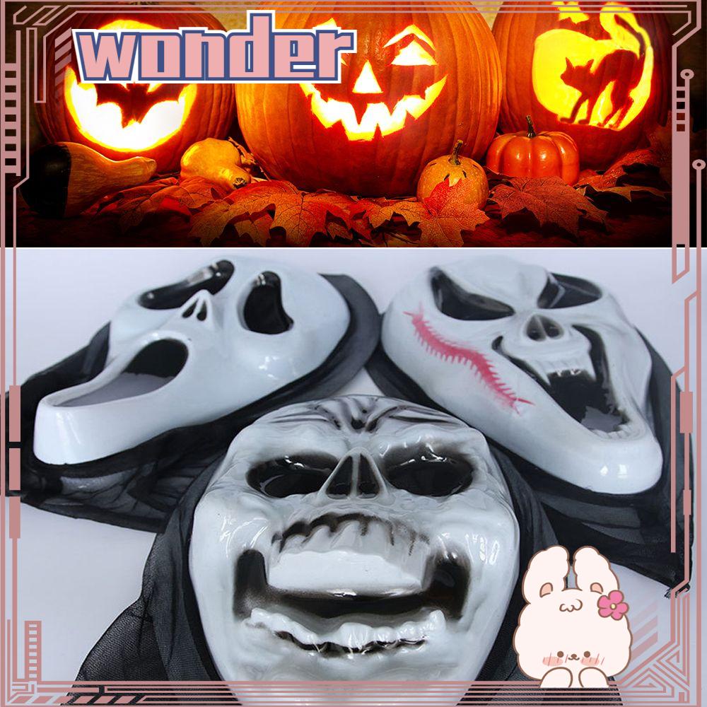 WONDER Ghost 2021new Kostum Halloween Cosplay Prop Wajah