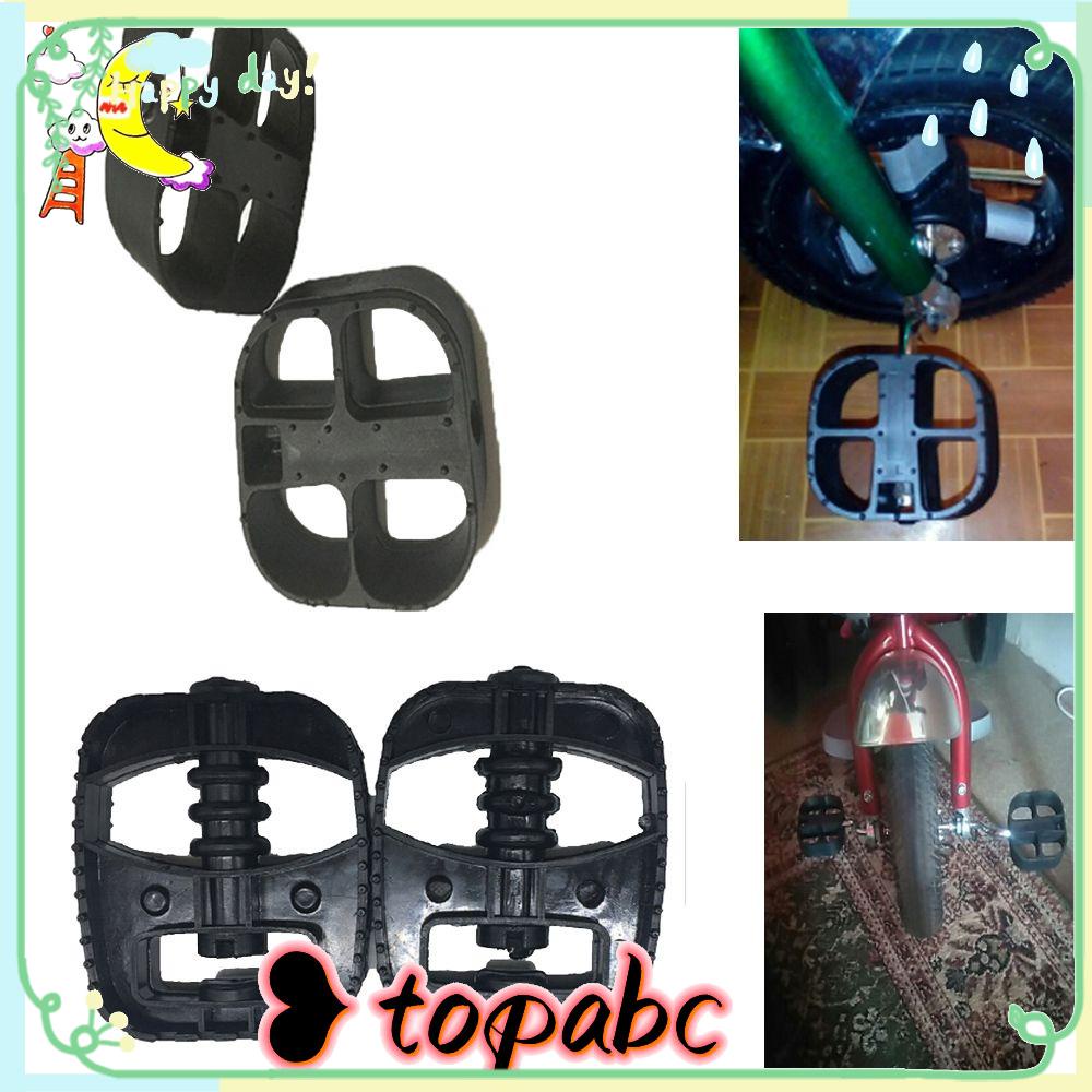 TOP 1pasang Pedal Sepeda Outdoor Sport Alat Bersepeda Sepeda Roda Tiga Anak Plastik