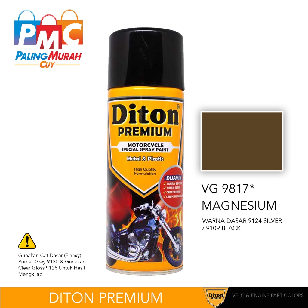 Diton PREMIUM 9817* Magnesium Cat Semprot /Pylox/Samurai/Helm
