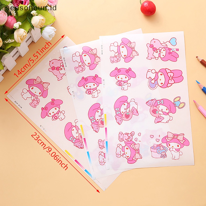 Umakueasonoun 5pcs stapelelody stapelawaii umakunime umakuartoon umakuticker suketinnamoroll galihuromi alfinransparent stapelvc stapelaterproof stapelecorative stapelelf- basmidhesive .picker .