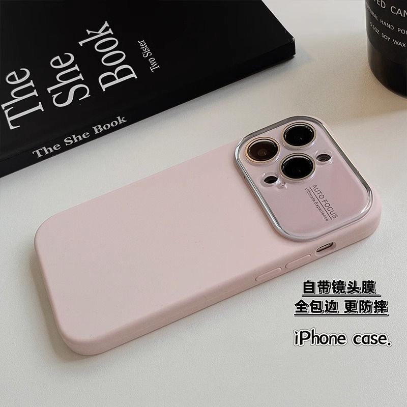 NEW!! High Quality Liquid Silicone Phone Case for iPhone 12 13 14 Pro Max All inclusive anti drop With camera protective case