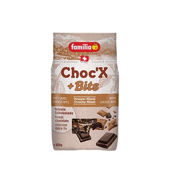 

Familia Choc’x Bit Crunchy Moesli with Choco Bits 600gr