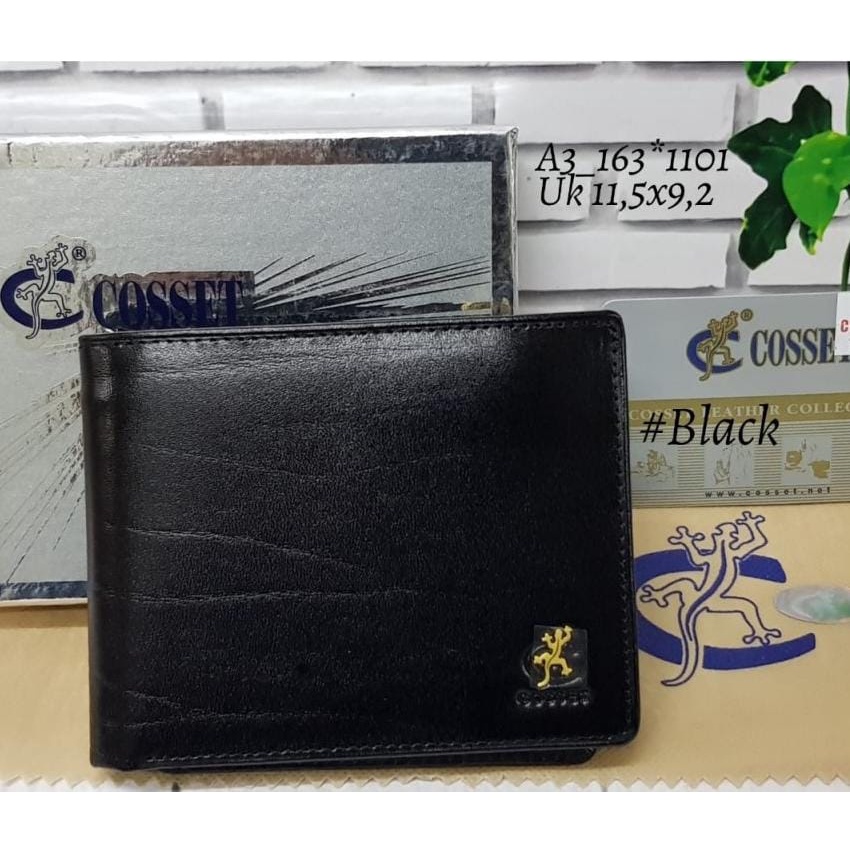 @EN98 1101Yj Dompet PRIA Original “COSSET Leather” KASUAL FAVORIT