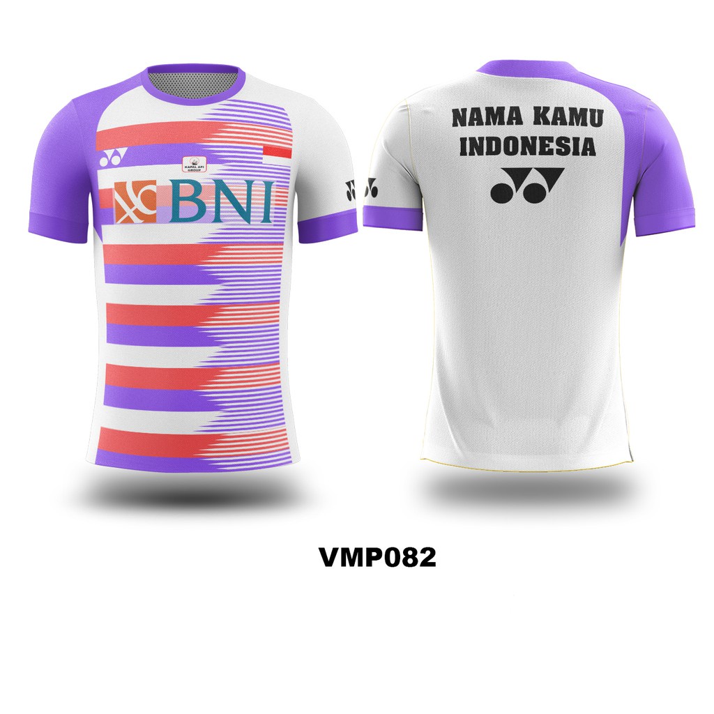 Kaos Jersey Badminton Bulutangkis Yonex French Open 2021 Kostum VMP082