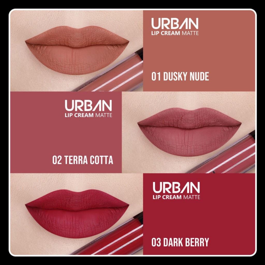 ZENCOLOR URBAN MATTE LIPCREAM LIPSTICK WITH VITAMIN C LIPSTIK YANG MAMPU MEMBUAT BIBIR CANTIK ALAMI TIDAK KERING