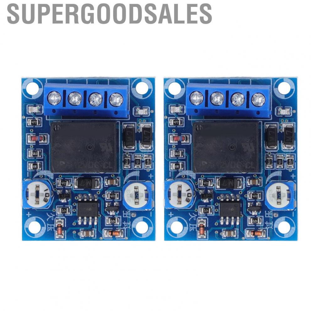 Supergoodsales 2PCS 12V  Undervoltage Control Board Power Off Protection Switch Module