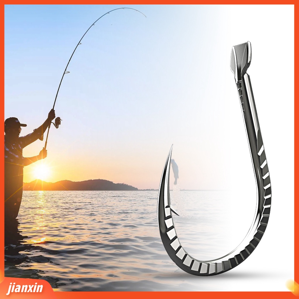 (In Stock) 30Pcs/Set 1-15 Kait Memancing Tajam Tahan Karat Anti-Korosi Titanium Alloy Heavy Duty Barbed Carp Fishing Fishhooks Angling Supplies