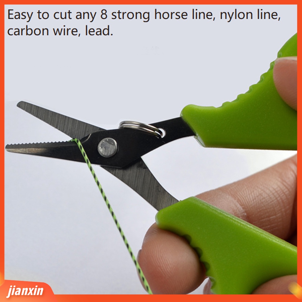 (In Stock) Gunting Pancing Ergonomics Anti Karat Potong Pancing Stainless Steel Gunting Pancing Multifungsi Memancing Outdoor