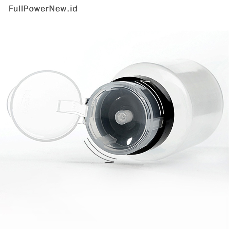 Power Botol Penghilang Kutek UV Gel Press Bottle Nail Art Clean Empty Pump Liquid ID