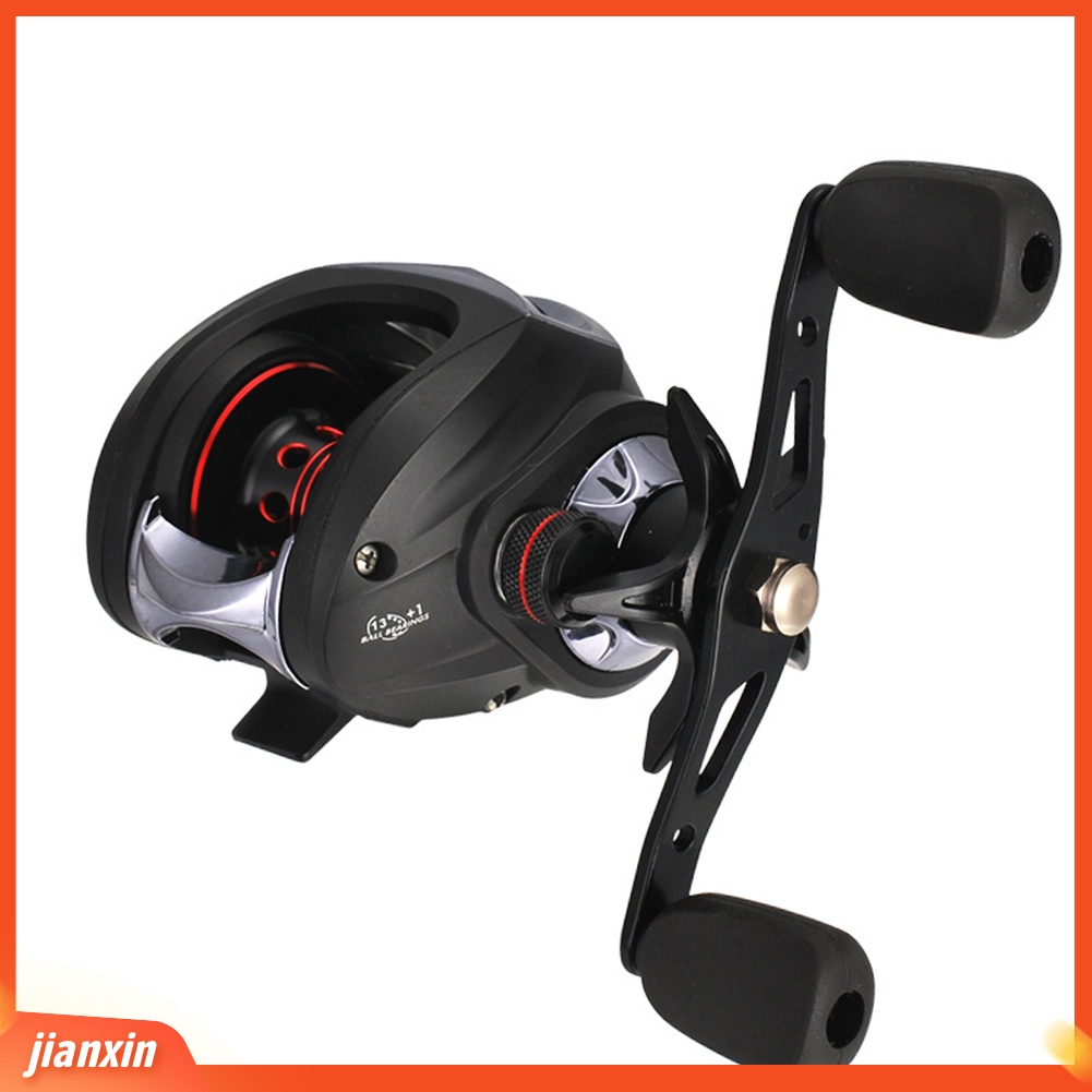 (In Stock) 6.3/1 Gear Kiri Kanan Tangan Baitcasting Reel Untuk Memancing Air Tawar Air Asin