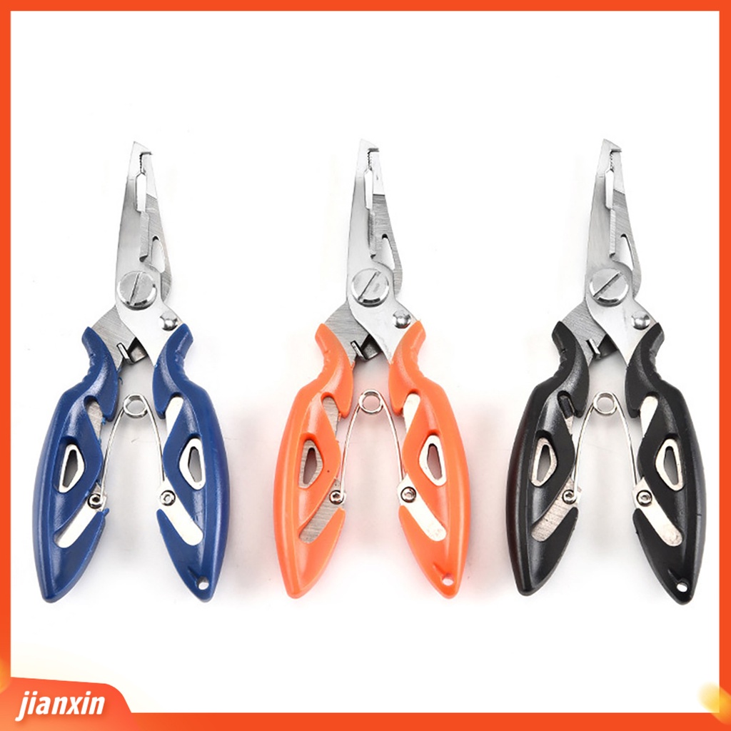 (In Stock) Tang Mancing Tajam Digunakan Dengan Mudah Tang Memancing Stainless Steel Untuk Outdoor