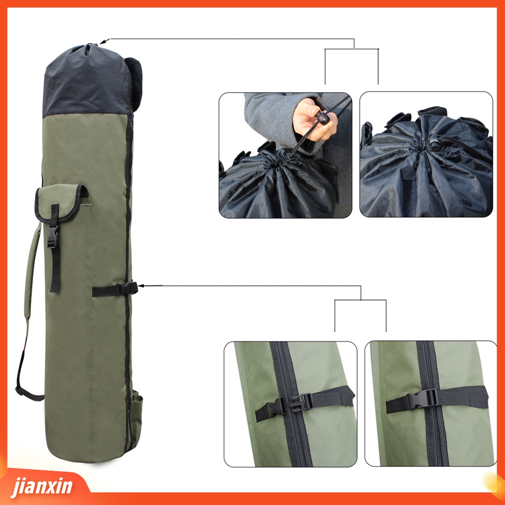 (In Stock) Kantong Tas Penyimpanan Alat Pancing Outdoor Nilon Portabel Multifungsi