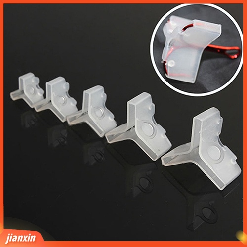 (In Stock) 50Pcs Fishing Treble Hooks Holder Covers Case Bonnets Caps Pelindung Set