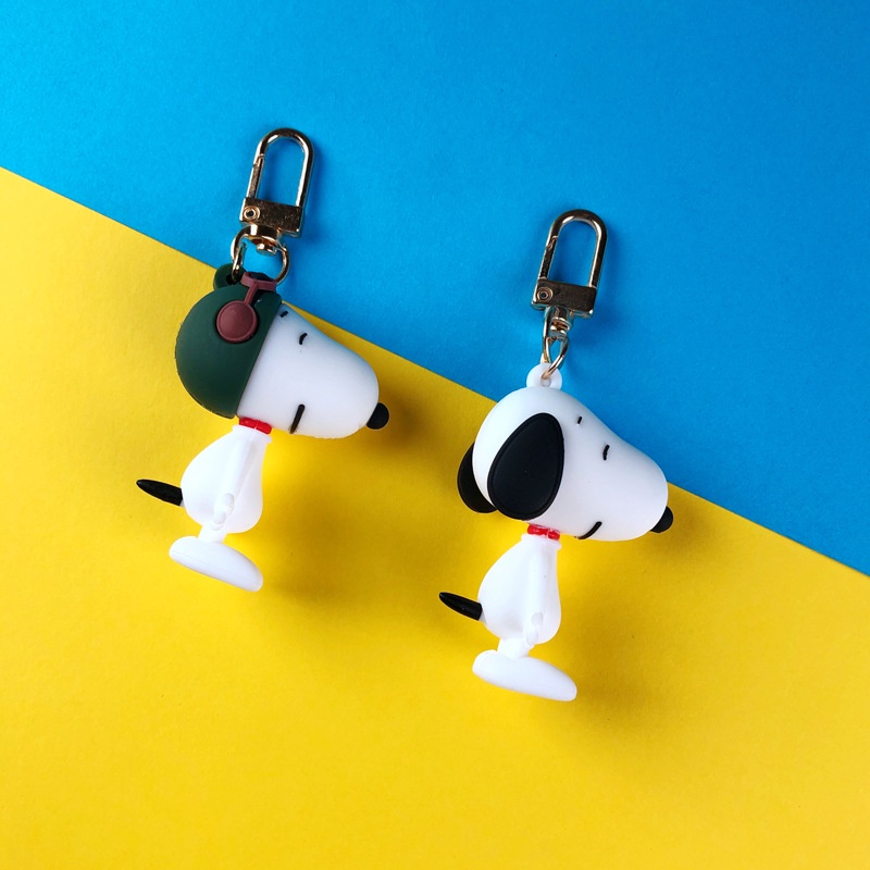 Unisex Hadiah Kecil 3D Kartun Anime Anjing Universal Charms Liontin Dengan Kait Warna Emas Untuk Tas Handbag Ransel Gantungan Kunci Untuk Gadis Laki-Laki