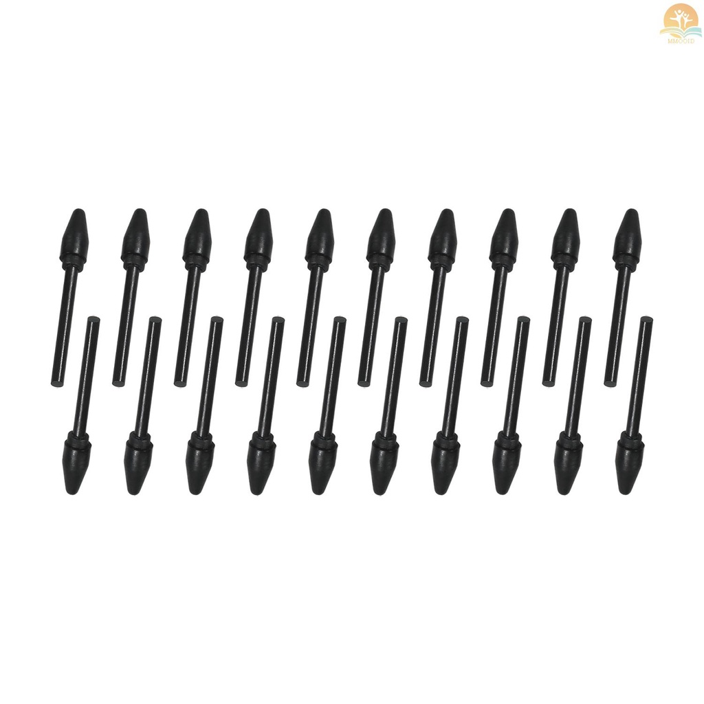 In Stock BOSTO 20pcs Replacement Nibs Pen Tips Compatible with All BOSTO Graphic Monitor Drawing  Battery Stylus Black