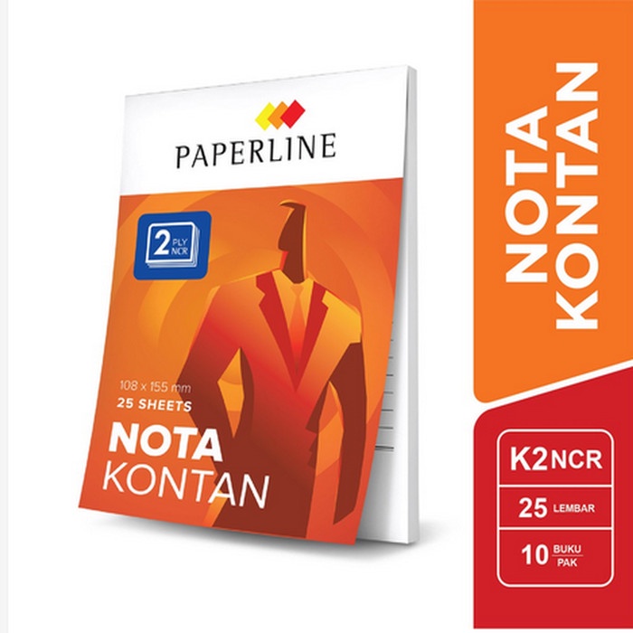 

buku nota paperline besar 2ply - 3ply [pack] - 2PLY