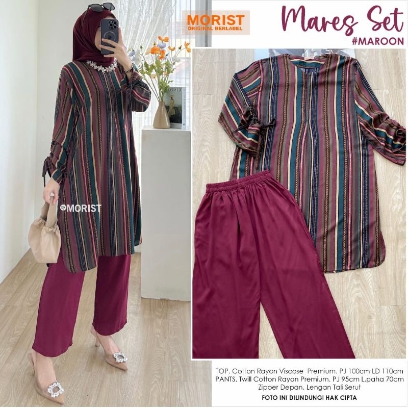 MARES SET ORI MORIST | Ld110 Cotton Rayon Viscose Premium