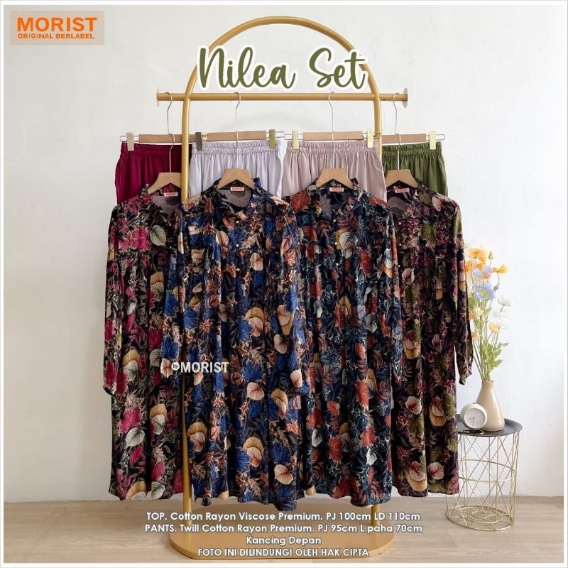 NILEA SET ORI MORIST | Ld110 Cotton Rayon Viscose Premium