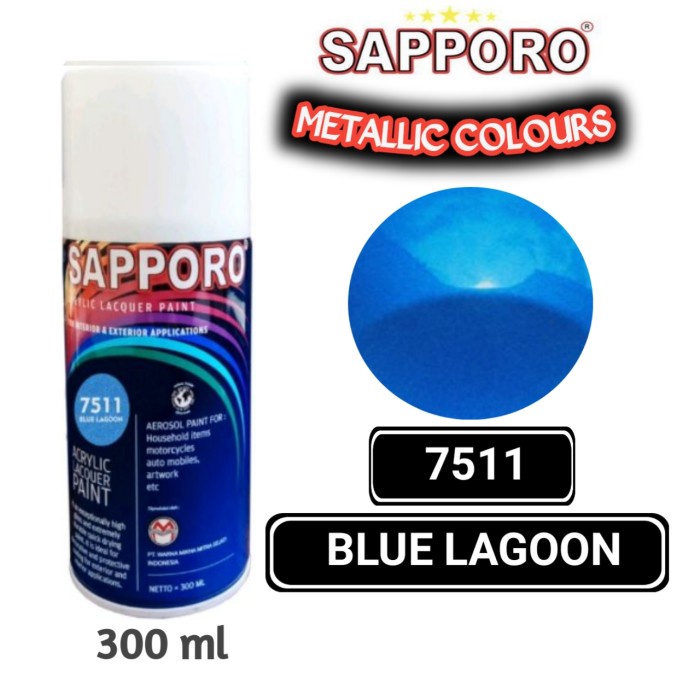 

7511 BLUE LAGOON SAPPORO STANDAR 300ml Cat Semprot Pylok Pilok Pylox