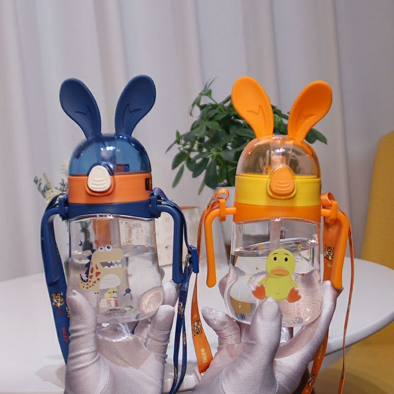 TERLARIS  BOTOL MINUM ANAK  GAGANG / BOTOL MINUM ANAK KELINCI / BOTOL MINUM ANAK PAUD