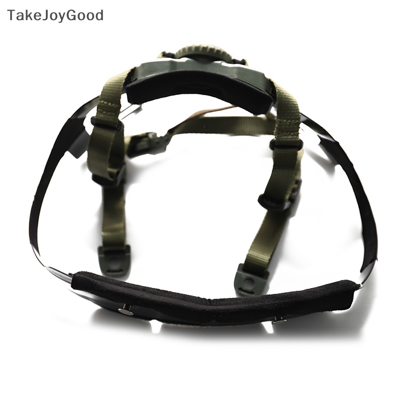 Takejoygood Tactical Fast Helmet Adjustable Strap Hung Wargame Helm Tali Pengunci Dalam QWP