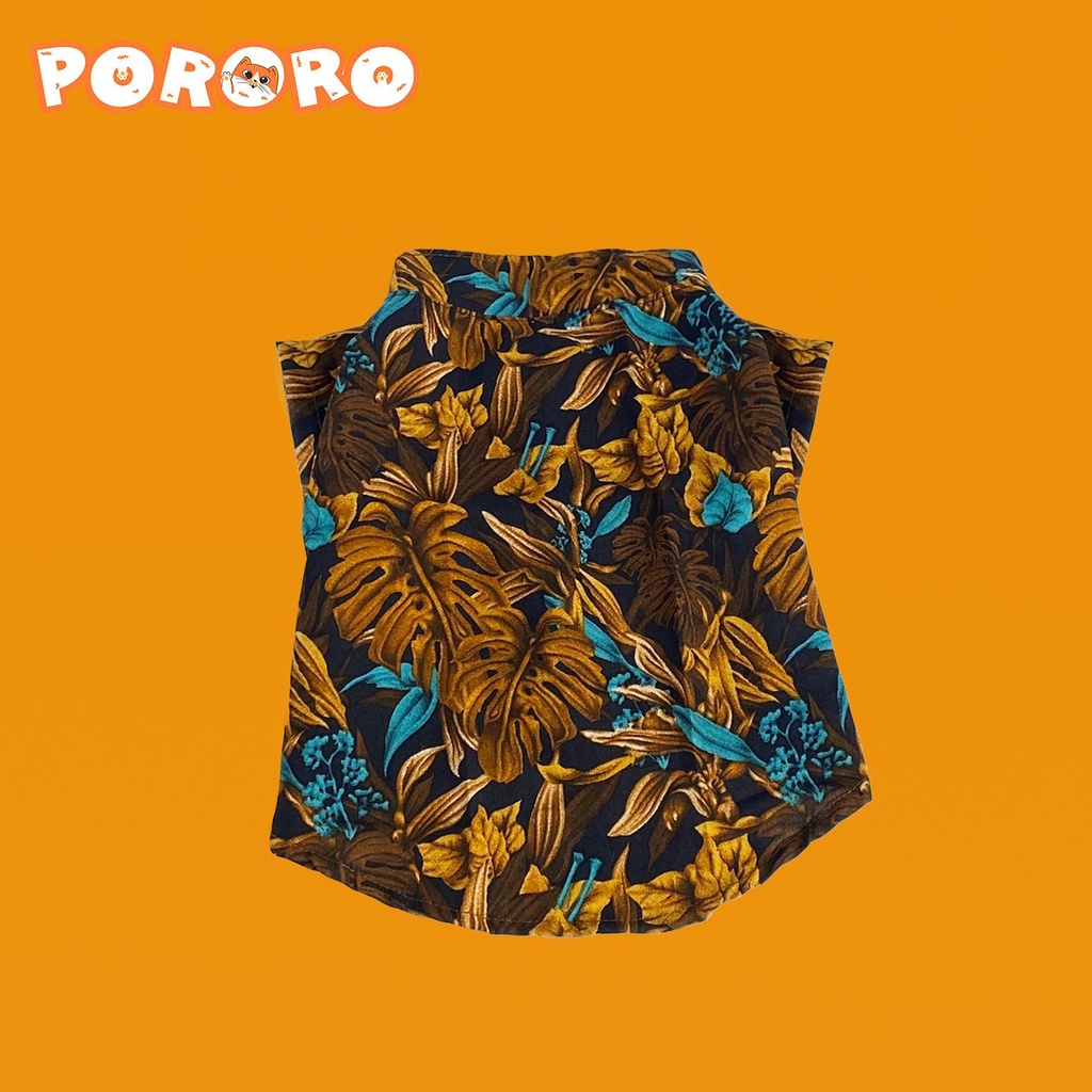 PORORO - Baju Kucing - Kemeja Hawai