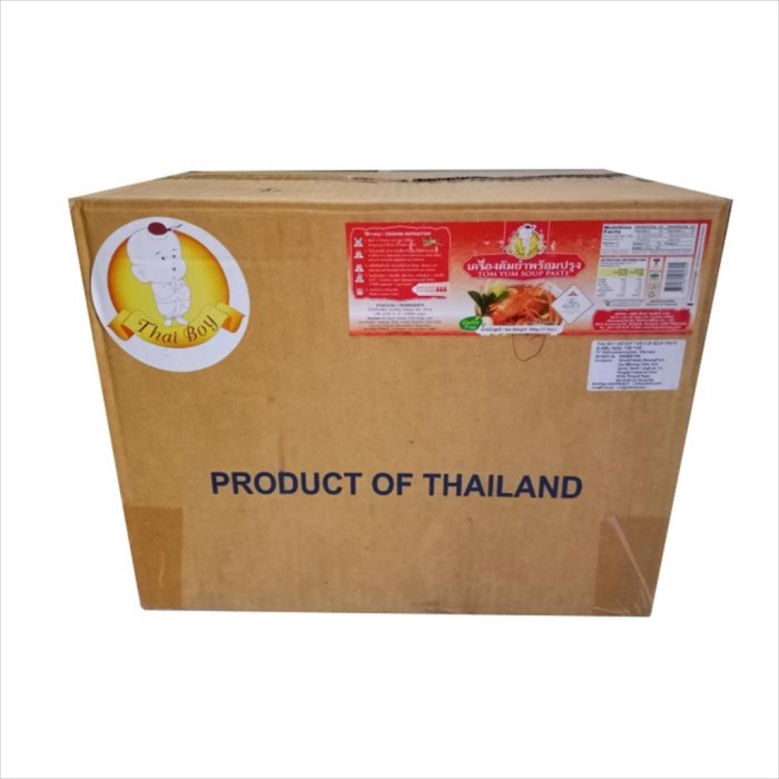 

✨Ready Stok✨ - BUMBU TOMYAM - TOMYUM PASTE THAI BOY 500 GR HALAL SAUS THAILAND ENAK- 1.2.23