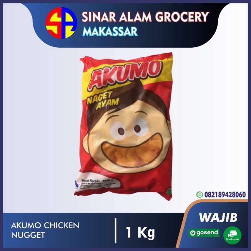 

CHICKEN NUGGET AKUMO 1000GR / 1KG
