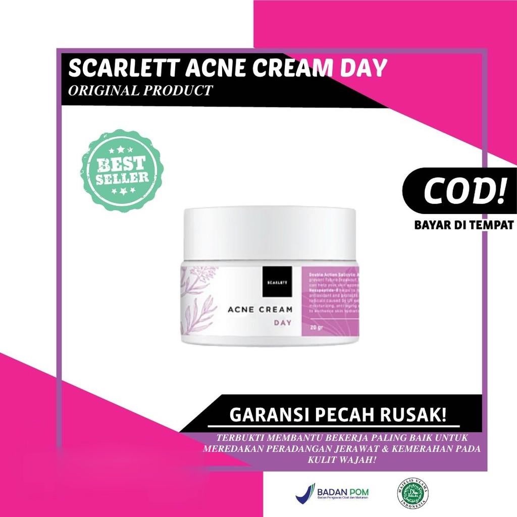 Scarlett Whitening Acne Day Cream Original BPOM