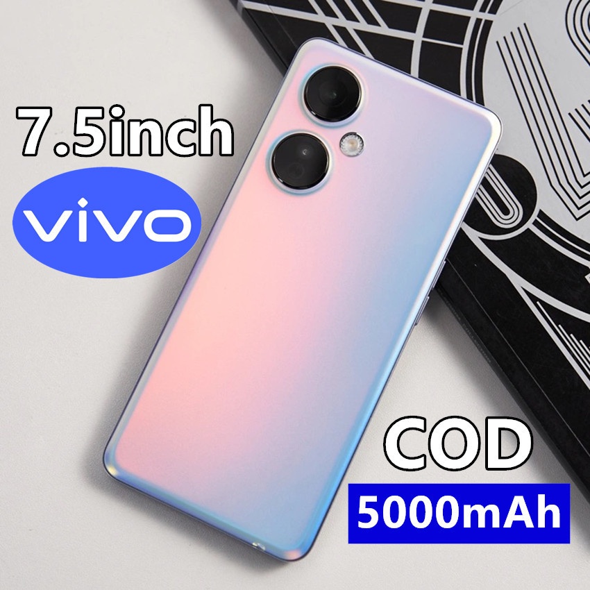 【Bisa COD】Vivo Y35 5G HP Murah 12GB+512GB | 256GB (58MP AI Camera | Up to 12GB Dynamic RAM | 33W SUP