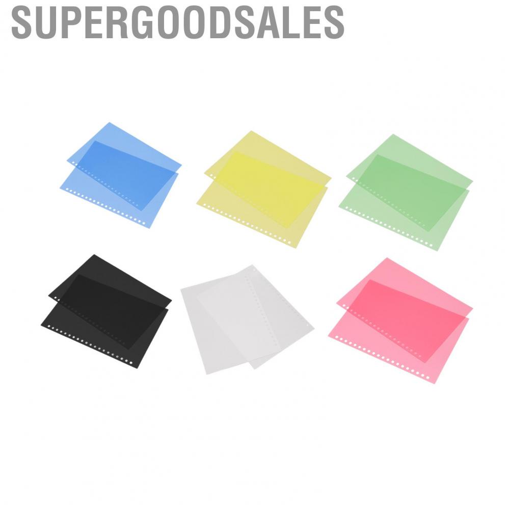 Supergoodsales Binding Presentation Cover  Sheet Protector Easy Cleaning PP Plastic for Report