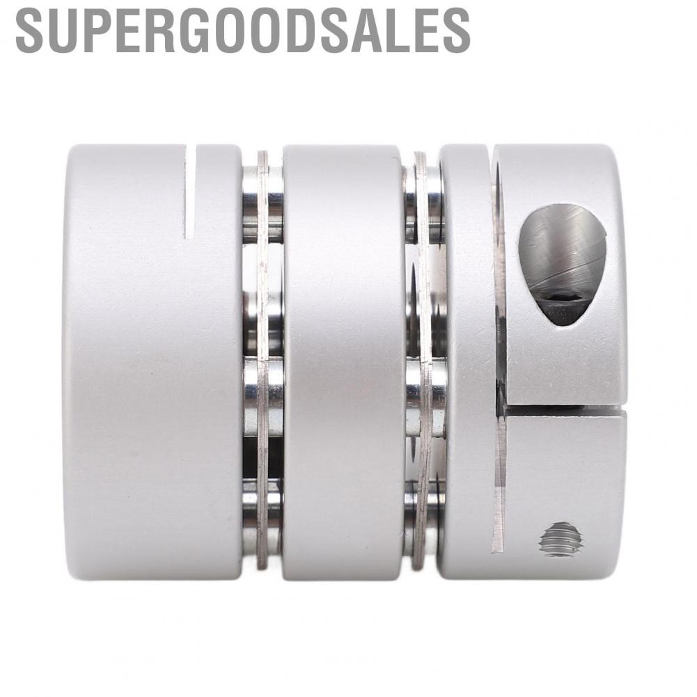 Supergoodsales Shaft Coupler Aluminum Alloy Hub  Double Coupling for Encoder