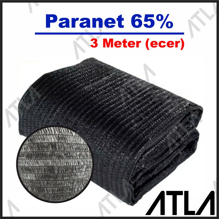 PROMO TERLARIS Jaring Paranet Shading Net 60% Lebar 3 Meter Teduh Tanaman MG004