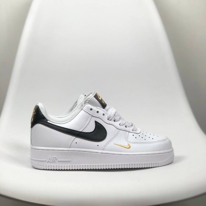 Sepatu Sneakers Nike AF 1 Low Essential White Black Unisex