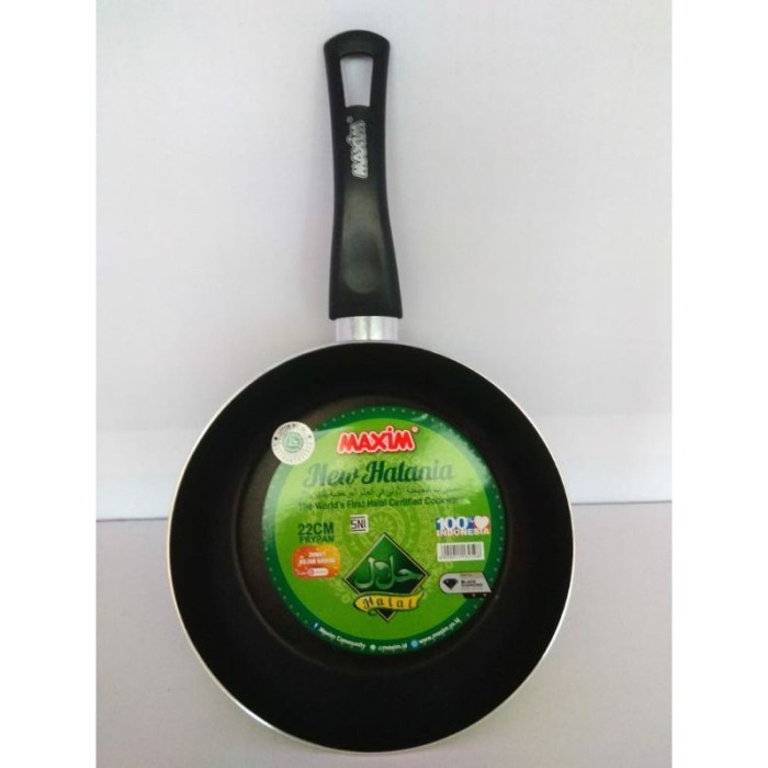 MAXIM 22 CM FRYPAN TEFLON ANTI LENGKET