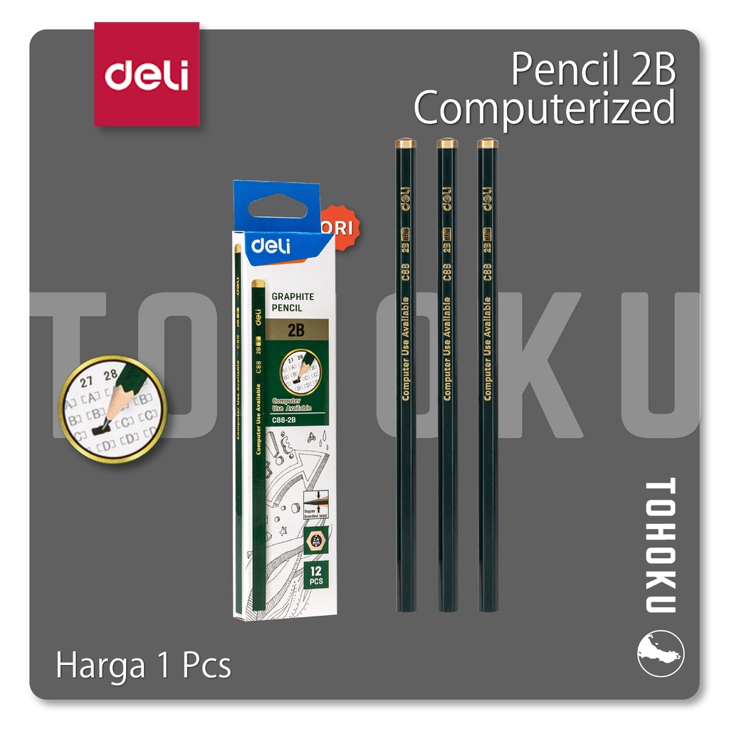 

Deli - Pensil Kayu 2B EC88-2B