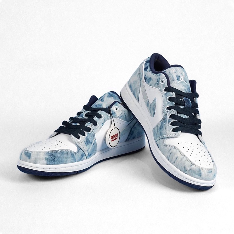 Sneakers Air Jordan 1 Low Washed Denim Vs