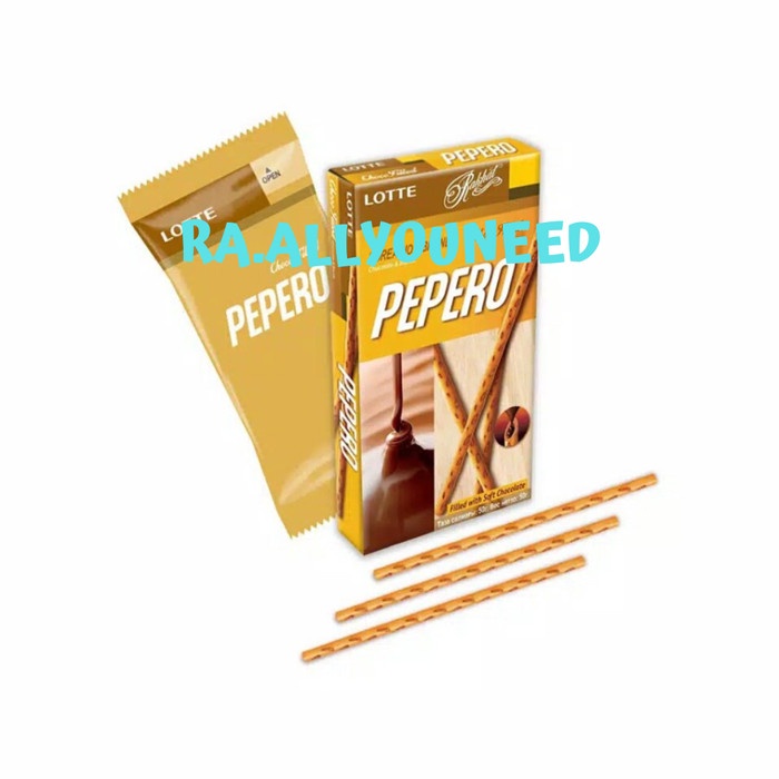 

Lotte Nude Pepero - Biskuit Stik Isi Cokelat 50gr