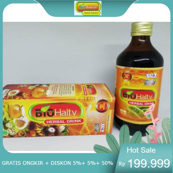 

Termurah BIOHALTY ASLI ORIGINAL OBAT DIABETES ASLI HERBAL MANJUR