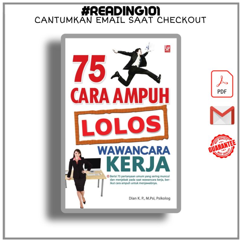 

[Indonesia] 75 Cara Ampuh Lulus Wawancara Kerja