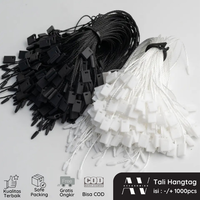 

ATH AVACC Tali Hangtag Label Benang Nylon String Lock Kuat dan Murah