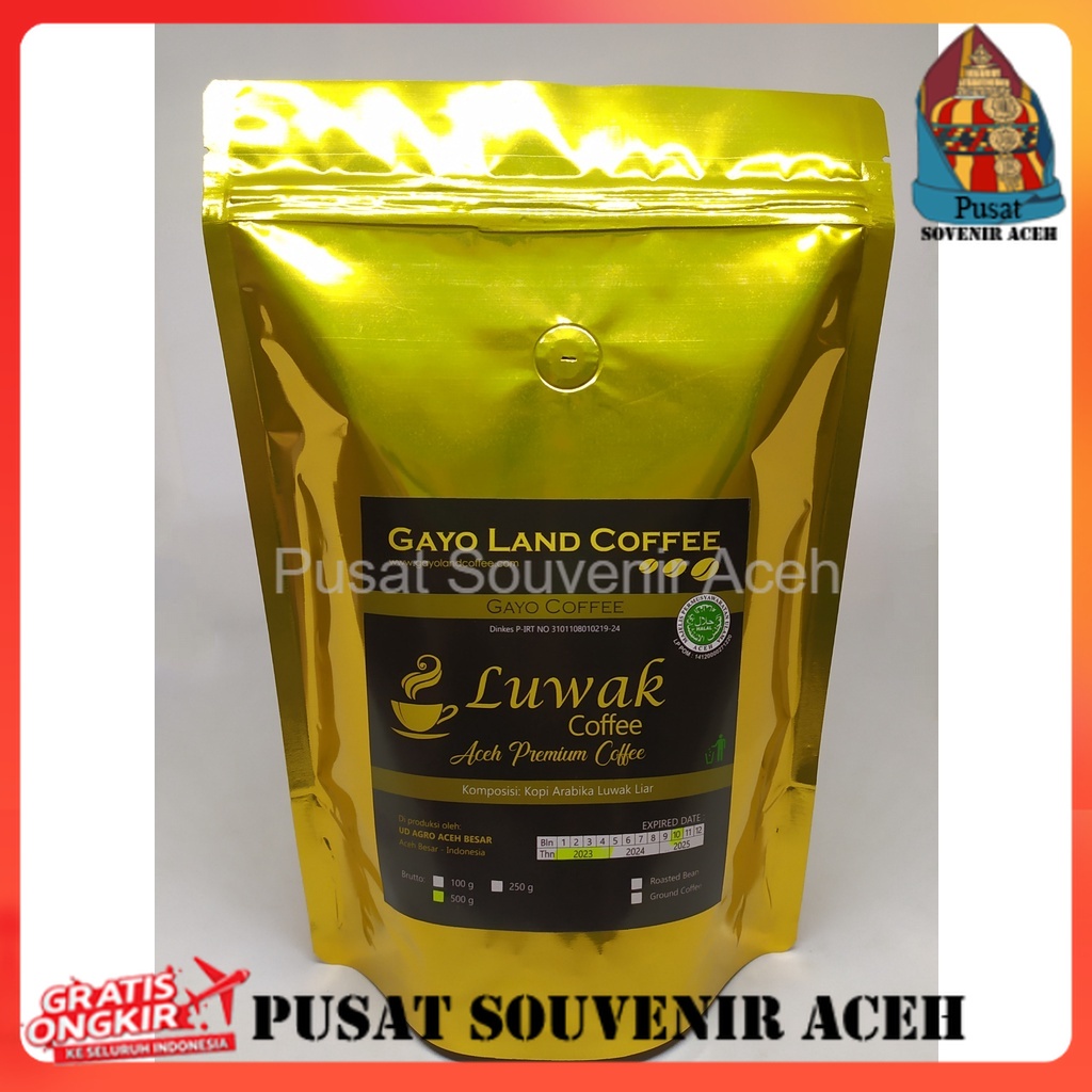 

Kopi Luwak Aceh Gayo 500 Gr