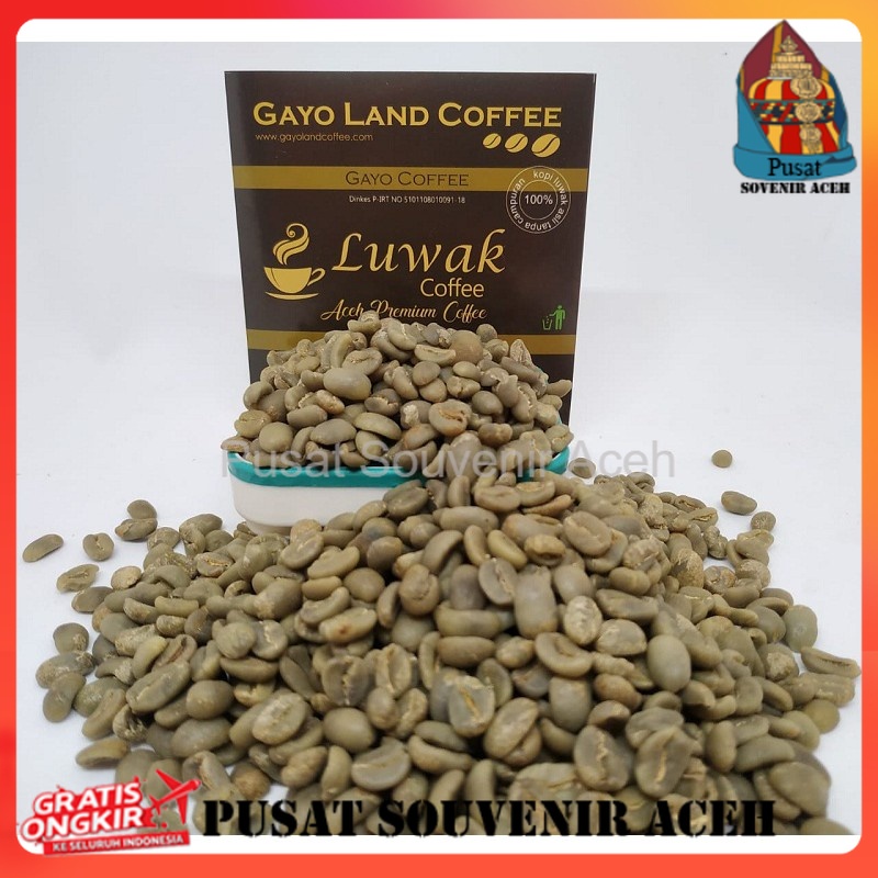 

Green Been Kopi Luwak Liar Aceh Gayo 1000 Gr