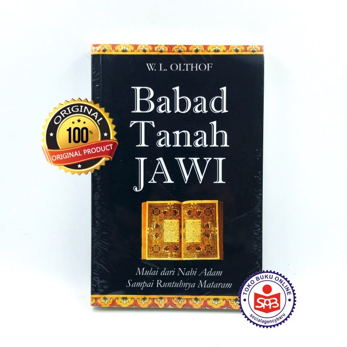⭐BARU (DISKON)⭐ Babad Tanah Jawi Mulai Dari Nabi Adam Sampai Tahun 1647 - HITAM