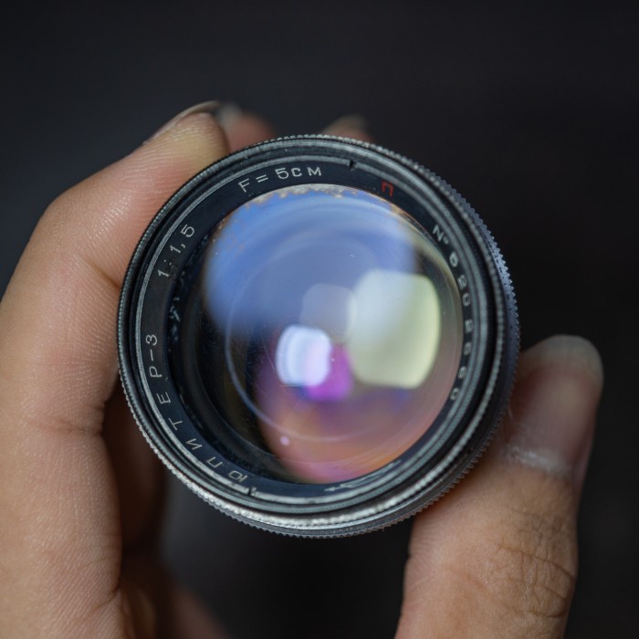 Jupiter 3 50mm f1.5 Red P Contax RF Kiev X Zeiss Nikon Canon f1.4 LTM
