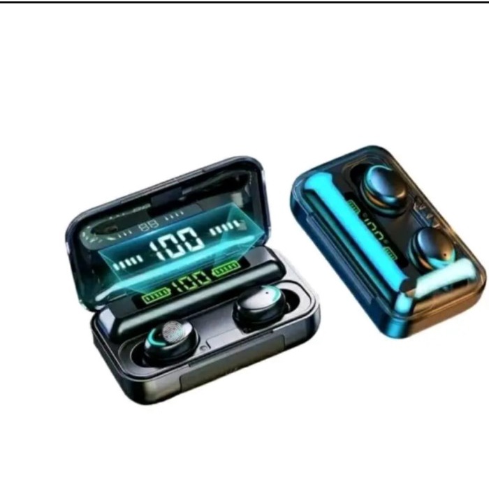 TWS F9-5 HEADSET BLUETOOTH WIRELESS TWS F9-5 + POWER BANK 3500 MAH